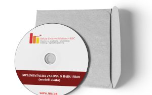 CD izdanje - Priručnik - Implementacija Zakona o radu Federacije BiH <br>(sa modelima akata)