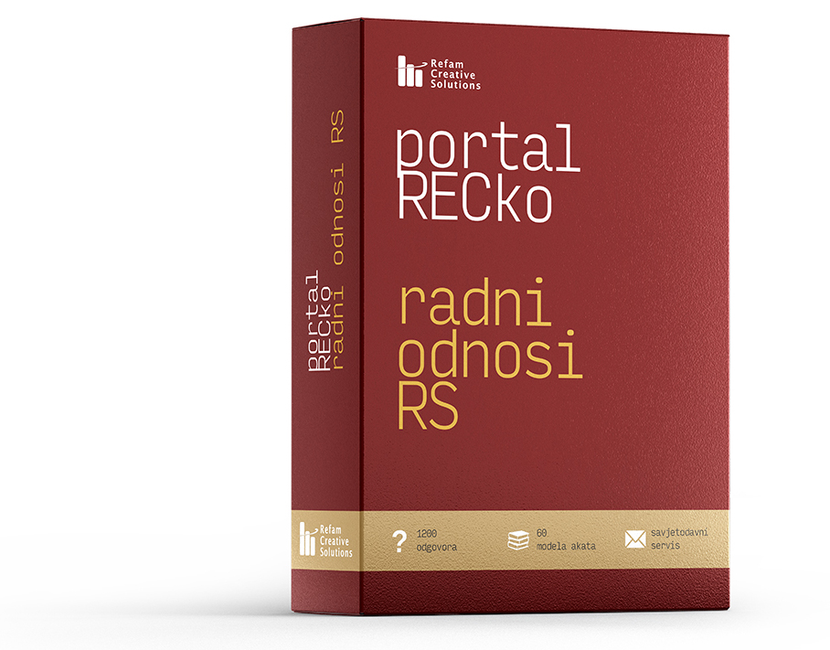 Portal RECko radni odnosi RS