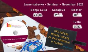 Javne nabavke - Seminar - Novembar 23
