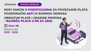 Seminar - Radni odnosi - Banja Luka - Mart - 1920x1080