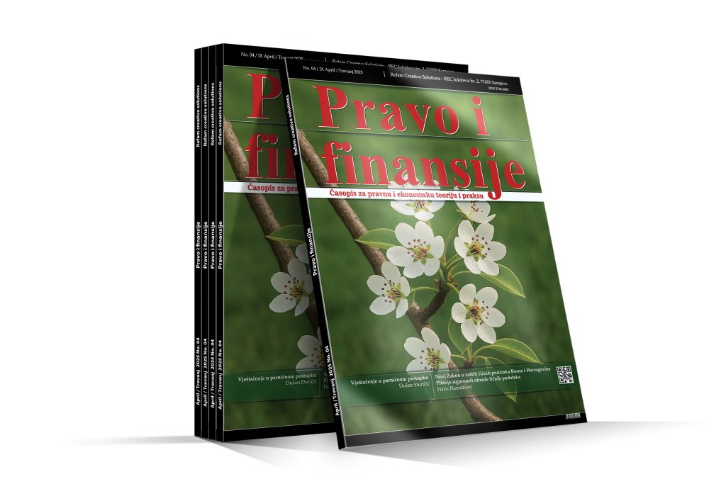 Časopis Pravo i finansije - April 2025
