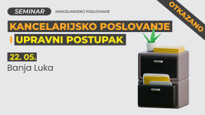 Seminar - Kancelarijsko poslovanje - RS - Maj 25_2 otkazano