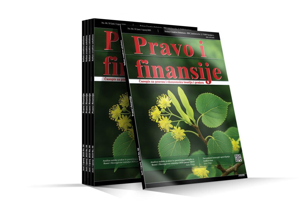 Časopis Pravo i finansije – Juni 2025